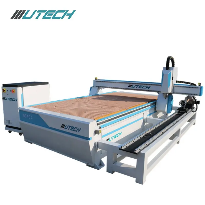 china 4th axis rotary cnc router machine 1325 3018 pro laser engraver machine for Wood PVC Acrylic Letter glass