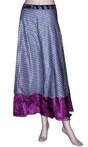 Jupe indienne traditionnelle en soie, vêtements pour femmes, style Art, radeon - Product Image 4