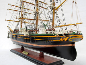 Modèle de bateau en bois SIGYN - Bateau historique TS0080P Modèle Origine Vietnam - Product Image 3