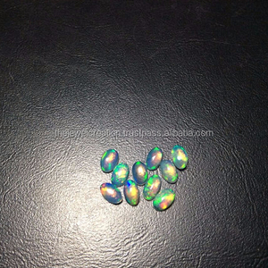 3mm 4mm 5mm Opale d'Éthiopie Naturelle Lisse Ovale Calibré Taille Cabochon Pierres Précieuses Lâches Du Fabricant Fournisseurs en Ligne - Product Image 1