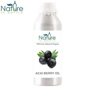 Minyak Berry Acai Organik | Minyak Acai-Minyak Padat Dingin Murni dan Alami-Harga Grosir