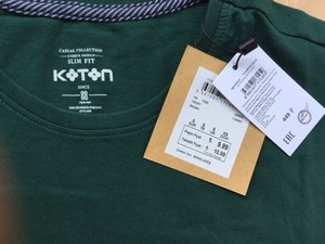 Camisetas de manga corta para hombre, ropa con etiquetas de marca, de algodón liso, deportiva, con cuello redondo, para verano, nueva fábrica, 100% - Product Image 3