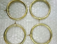 OMG Industries of Best-seller Anneaux de poteau de rideau de designer Anneau de rideau en laiton massif de luxe nouveau style 38mm