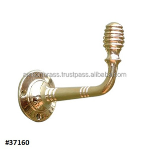 Metal Brass Coat Hook Manufacturer & Wholesaler Metal Solid Brass Wall Hook <b>Heavy</b> <b>Duty</b> Hardware - Product Image 3