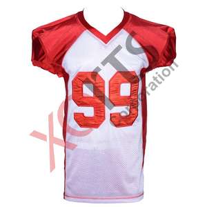 Maillot de football américain de haute qualité respirant sublimé nom et numéro grande taille imprimé Technique vêtements de football de qualité supérieure - Product Image 1
