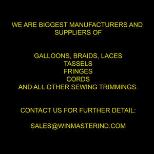 Vestments Gold Trim Tassels - Product Image 2