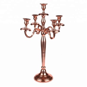 Chandelier à cinq bras en or Rose, pièces, Top vente directe d'origine, OEM - Product Image 1