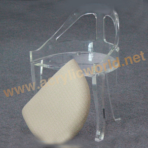 บ้านเฟอร์นิเจอร์ร้อนดัดโปร่งใสอะคริลิ Lucite เก้าอี้ - Product Image 2