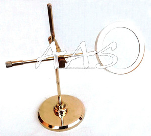 11 Kính Lúp Bằng Đồng, Kính Lúp Để Bàn Văn Phòng Cổ Điển Hàng Hải CHMG40008 - Product Image 2
