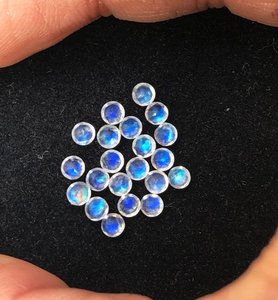 <span class=keywords><strong>Aaa</strong></span> chữa bệnh chất lượng tốt nhất 5 mét cầu vồng tự nhiên Moonstone mặt vòng Loose hiệu chuẩn đá quý từ một xác minh Nhà cung cấp - Product Image 2