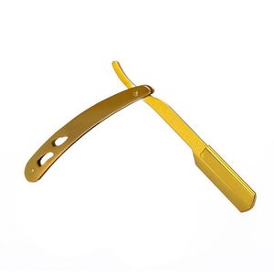 มีดโกนตรงสแตนเลสอุปกรณ์ความงามสำหรับโกนหนวดช่างตัดผม - Product Image 5