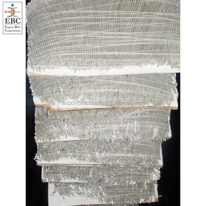 Vintage Plated Silver Bullion Wire Eco-Friendly Handmade Polyester/Cotton Gold Silver Fringe <b>Trim</b> <b>Tassels</b> for Shoes & Home Decor - Product Image 5