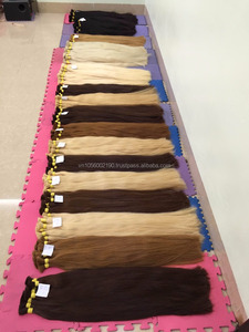 Cheveux naturels remy blonds #60, #613 platine, extension capillaire - Product Image 2