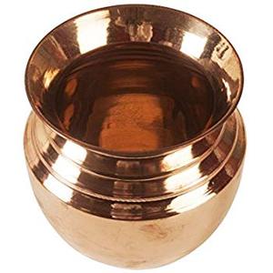 ชุดถาดบูชาและเครื่องประดับศักดิ์สิทธิ์อินเดียทำจากทองเหลืองสำหรับตกแต่งบ้าน งานศิลปะโลหะหล่อด้วยมือ - Product Image 1