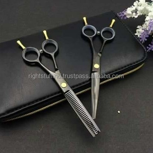 Ciseaux pour coiffeur et barbier, professionnels, pour désépaissir, coupe de cheveux - Product Image 1