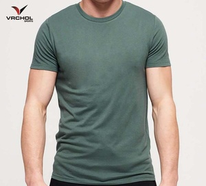 Camiseta ajustada con cuello redondo para hombre, camiseta de talla grande para gimnasio, culturismo, con estampado digital, tejido de punto - Product Image 1