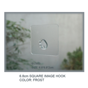 High Quality Eco-Friendly Square PC Hangers Hook with 2.5KG Max Load Movable & Reusable for Tool Storage - Product Image 1