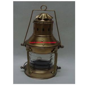 Brass Antiqui Nautical Lantern Antiqui for Ship Made in India Wholesale and Supplies - Product Image 2