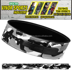 CINTURONES DE ELEVACIÓN DE PESAS, CINTURÓN DE POTENCIA, CINTURÓN DE POTENCIA DE PALANCA Hebilla de palanca ajustable Cinturón de levantamiento de pesas para gimnasio Heavy Duty 10mm/13mm Powerl - Product Image 2