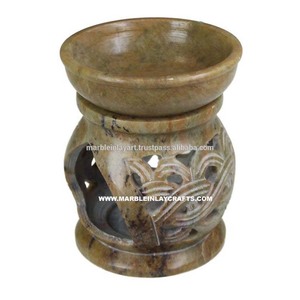 Quemador de Aceite Antiguo Decorativo Hecho a Mano - Product Image 1