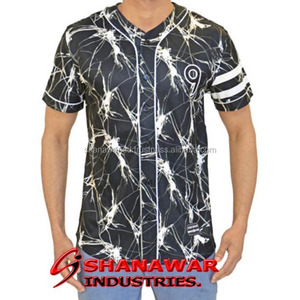 Jersey de baseball par personnalisation, maillot de baseball par sublimation, bon marché, impression personnalisée, vente en gros - Product Image 3