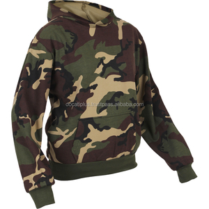 Camouflage Hommes Moto Sweat À Capuche - Product Image 1
