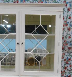 Home Furniture of <b>White</b> French Bookcase for Living Room Furniture Made by Indonesia Furniture Manufacturer - Product Image 2