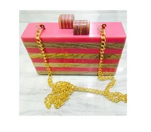 Cartera para mujer, bolso de mano de calidad de tendencia de mediados de siglo para bolso de noche, boda de LUXURY CRAFTS - Product Image 1