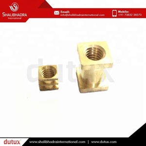 M3 <b>Thread</b> Brass <b>Insert</b> Nuts with Double Knurling Polished Finish High Strength Metric Brass <b>Insert</b> Wholesale Supply - Product Image 2