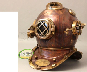 Nuevo casco de buceo para buzos marinos colectivos diseño antiguo hecho a mano - Product Image 2