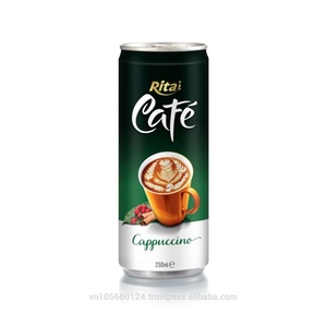 Wholesaler <b>Coffee</b> <b>Drink</b> - 330ml Canned Cappuccino Istant <b>Coffee</b> <b>Drink</b> - Product Image 4