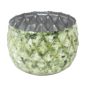 2024 nuevo producto portavelas decorado votivo té luz Metal portavelas con tarro de vela de vidrio transparente - Product Image 1