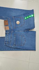 Pantalones Vaqueros de Vestir para Hombre, Marca Original, Casuales, de Algodón Elástico, Sólidos, de Peso Medio, Rectos, para Trabajo y Oficina - Product Image 5