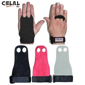 Empuñadura de cuero de alta calidad para gimnasio, agarre de mano Gimnástico de competición, prevención de callos, agarre cruzado para gimnasio, nuevo diseño - Product Image 2