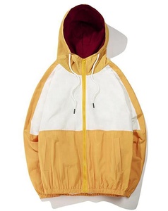 Custom Lightweight <b>Nylon</b> Pullover Windbreaker Jacket For Men Breathable Running Outdoor Hiking Anorak Jacket Custom Woven <b>Fabric</b> - Product Image 5