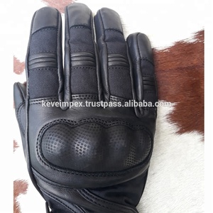ถุงมือขับขี่ Keven Impex KI-620 หนังแท้ ปิดนิ้วทั้งหมด ระบายอากาศได้ดี สำหรับทุกเพศ เหมาะสำหรับฤดูหนาว ขับขี่มอเตอร์ไซค์วิบาก แข่งรถ สีดำ - Product Image 5