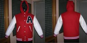 Vestes Letterman Varsity inspirées des États-Unis et du Canada pour l'école et le collège, vêtements de sport respirants de grande taille! - Product Image 1