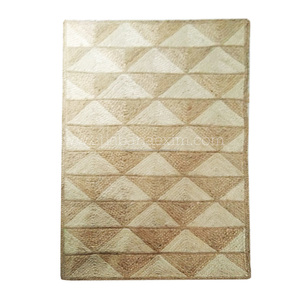 Tapis de salon de haute qualité, chambre à coucher, tapis de zone tissé à la main, forme rectangulaire, décoration de la maison, tapis de sol en Jute - Product Image 4