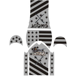 100% poliéster uniforme de fútbol americano transpirable de talla grande diseño manga corta longitud precio razonable para adultos - Product Image 3