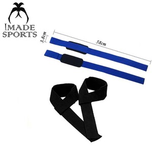 Gym Straps Weight Lifting Wrist <b>Wraps</b> Straps Hand Bar Bodybuilding Training Workout - Product Image 5