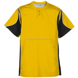 GLOBAL APPAREL Maillots de baseball personnalisés - Manches courtes, séchage rapide, respirants, antibactériens, grandes tailles, unisexe, en stock, vente en gros - Product Image 6