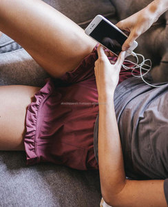 Nouvelle mode personnalisée short éponge français pour femmes, New Look Fashion Women Respirant Cotton Fleece Sweat Short - Product Image 5