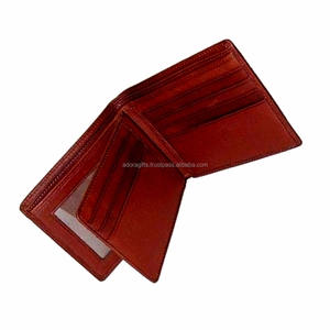 Petit portefeuille de poche pour hommes, petit format avec 2 compartiments à monnaie - Product Image 1