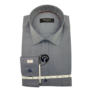 Camisa de hombre de negocios nuevo producto moda marcas algodón personalizado al por mayor barato manga larga hombres camisa a cuadros - Product Image 5