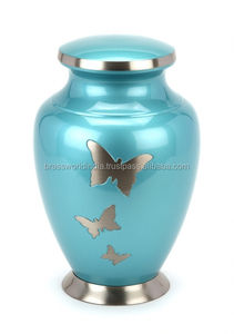 Suministros funerarios, urna de cremación, Brassworld, India - Product Image 5