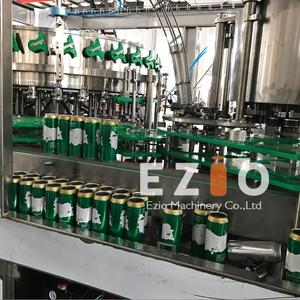 Máquina de enlatado de cerveza automática, alta capacidad, 12000CPH, Eziobloc-32-8, máquina de llenado de latas de cerveza - Product Image 3