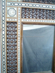 W55การทำสำเนาโบราณแม่ของเสื้อคลุมไม้มุก/กรอบกระจก - Product Image 4