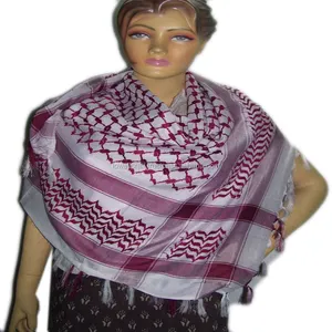 Écharpe arabe à franges, foulard arabe du désert, nouveau Design