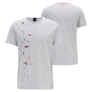 Camiseta personalizada de 100% algodón, jersey de alta calidad, informal, manga corta, diseño, cuello redondo, secado rápido, transpirable, de talla grande, sostenible - Product Image 1