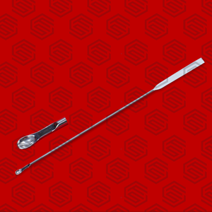 Micro espátulas químicas Cuchara de acero inoxidable Espátulas para suministros de laboratorio - Product Image 2